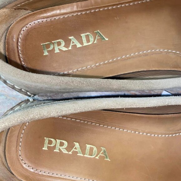 Prada Men's Driving Loafer - Picture 5 of 7